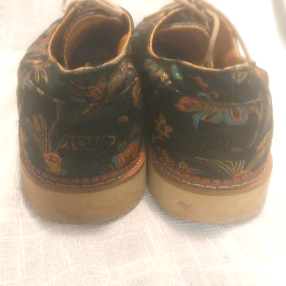 Tom's brocade womens loafers w11 - Picture 4 of 7
